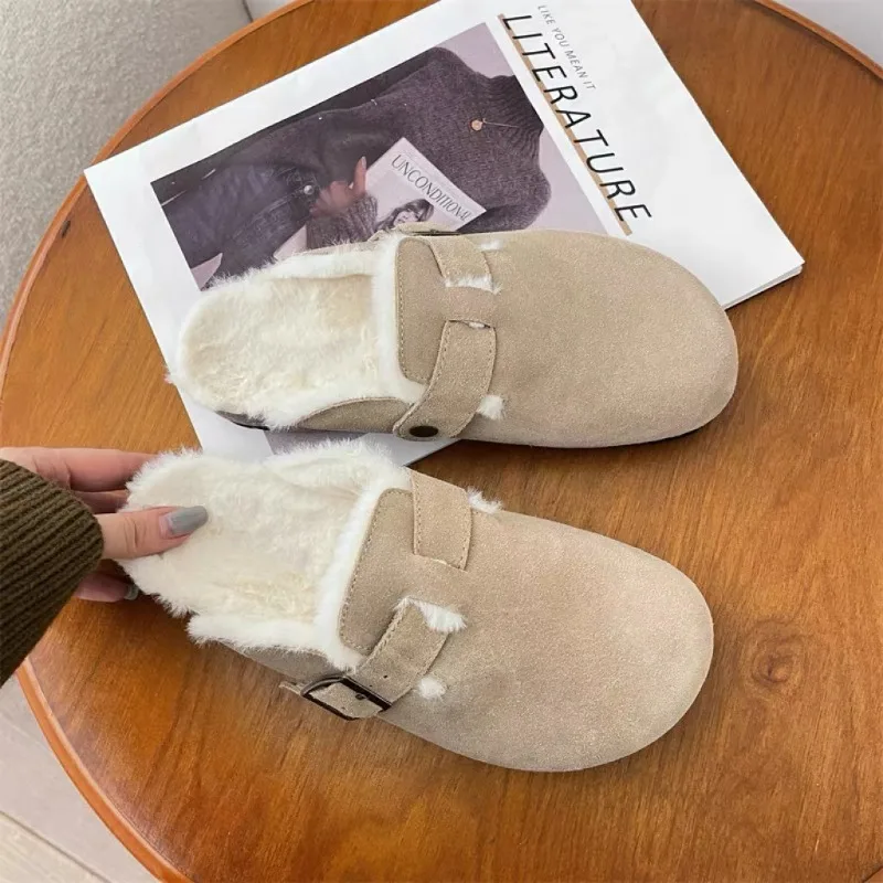 Women'S Shoes Clogs - Уютные классические женские зимние сабо из