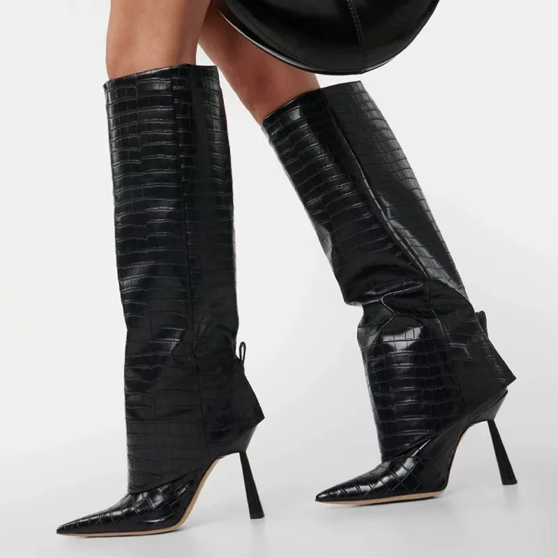Eilyken 2027 Осенне-зимние жен – обзор и цена Knee High Boots Women
