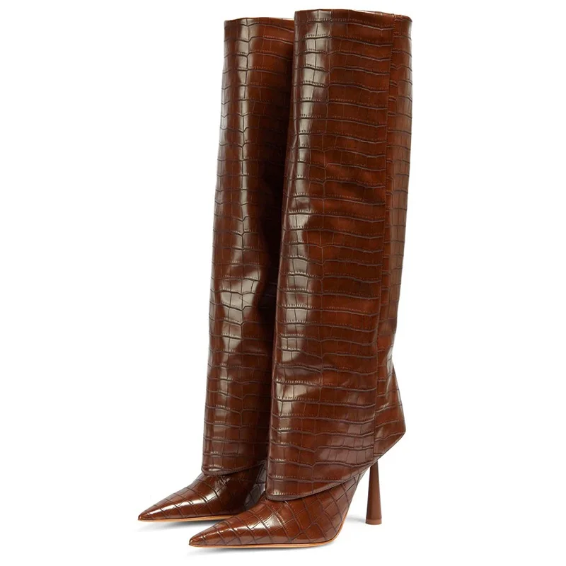 Eilyken 2027 Осенне-зимние жен – обзор и цена Knee High Boots Women