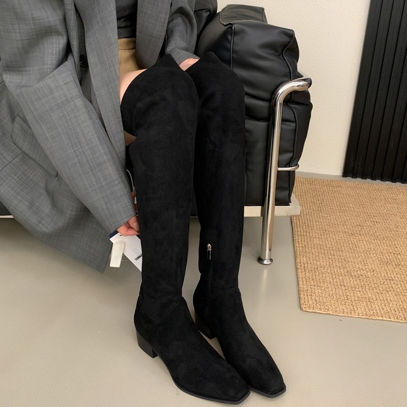 Женские высокие сапоги-ботфорт – обзор и цена Sock Boot Women