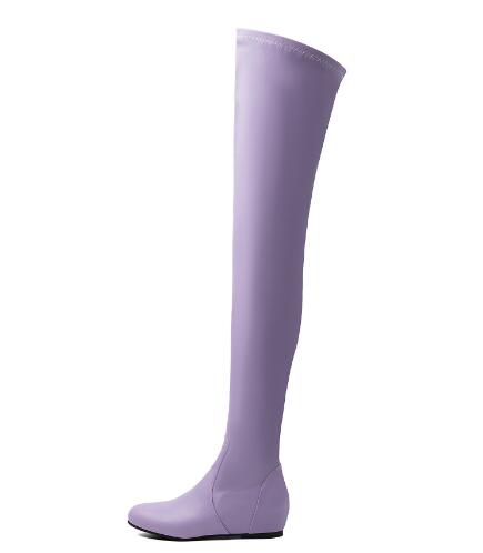 Женские лавандовые однотонные  – обзор и цена Sock Boot Women