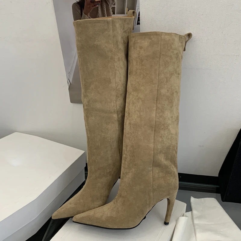 Eilyken Сексуальные тонкие выс – обзор и цена Knee High Boots Women