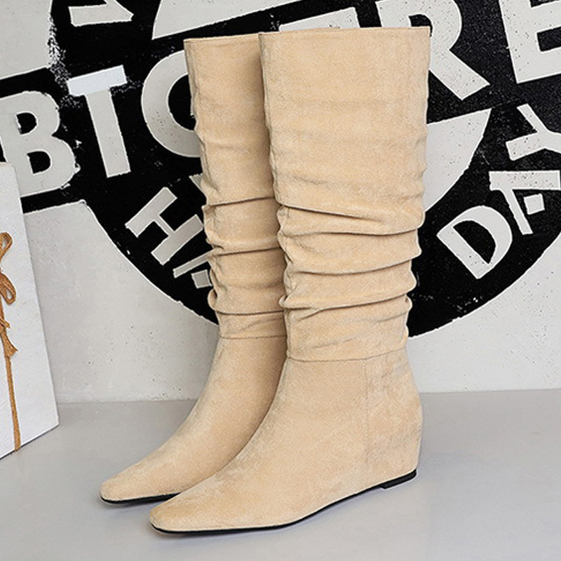 BIGTREE/Новые осенне-зимние ди – обзор и цена Knee High Boots Women